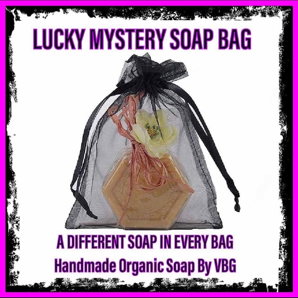 🆕 LUCKY MYSTERY ORGANIC HANDMADE SOAP BAR BAG - Picture 2 of 11